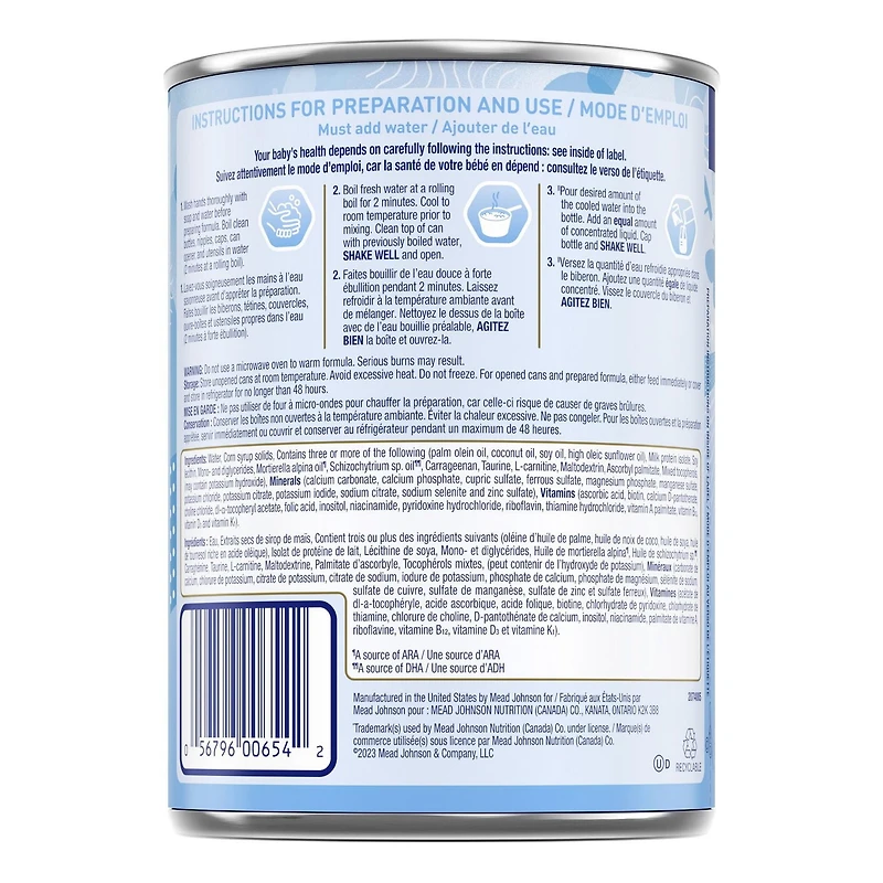Enfamil A+ Lactose Free Baby Formula, Concentrated Liquid, 385ml x 12