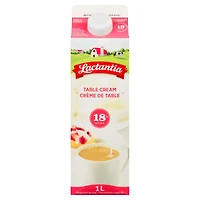 Lactantia Crème de Table 18% 1lt