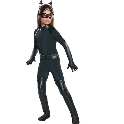 Déguisement de luxe Dark Knight Rises Catwoman pour fille