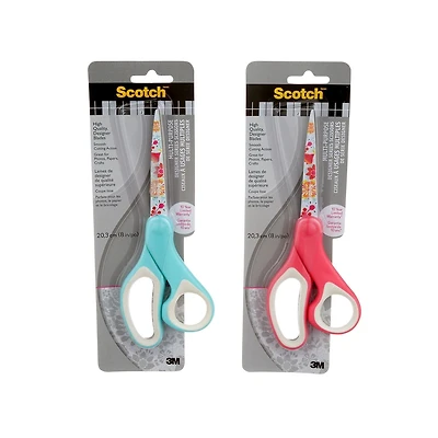 Ciseaux à usages multiples 1428-PC-C Scotch(MC), imprimé floral 203,2 mm (8 po)