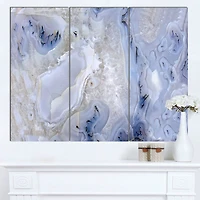 Design Art Agate Stone Background Abstract Canvas Wall Art Print
