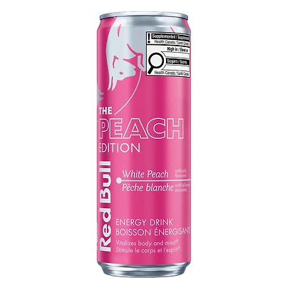 Red Bull pêche blanche 355ML