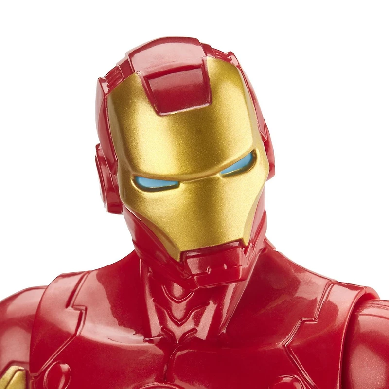 Marvel Avengers Titan Hero Series Iron Man Action Figure, 12-Inch Toy, Inspired By Marvel Universe, For Kids Ages 4 And Up, À partir de 4 ans