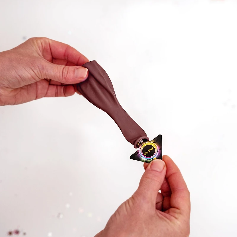 illooms Rose Gold Balloons 15Pk, Light up rose gold balloons