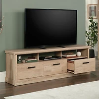 Sauder Aspen Post Entertainment Credenza in Prime Oak Finish