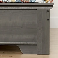 Platform Bed and Headboard Set from the collection Versa South Shore