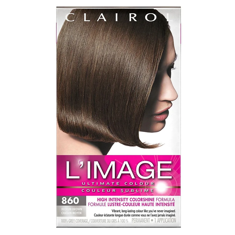 Clairol L'Image Permanent Hair Dye, Vibrant colour