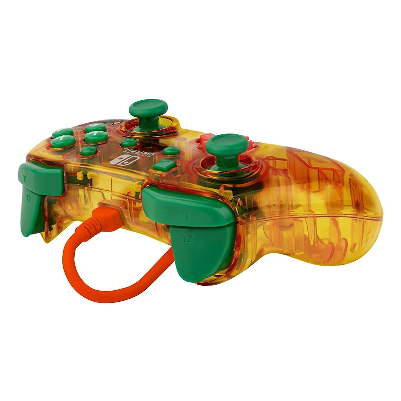 PDP Rock Candy™ Wired Controller: Lemon Bomb Bowser - Nintendo Switch, PDP Rock Candy W CTRL: Bowser