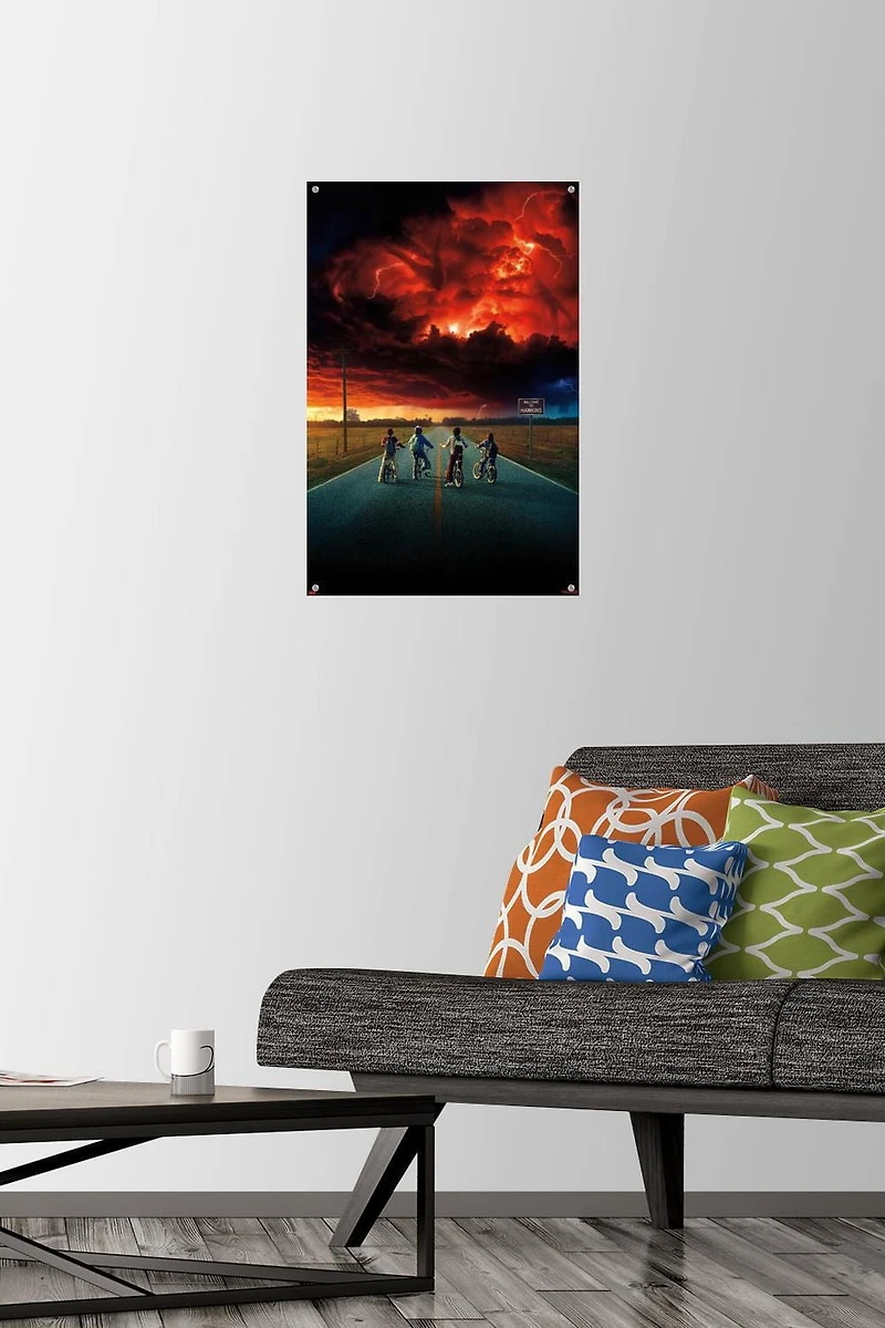 Netflix Stranger Things: Season 2 - Key Art Wall Poster