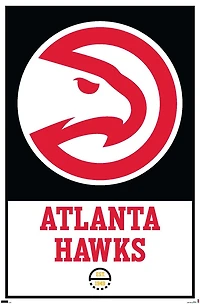 NBA Atlanta Hawks - Logo 21 Wall Poster, 22.375" x 34"