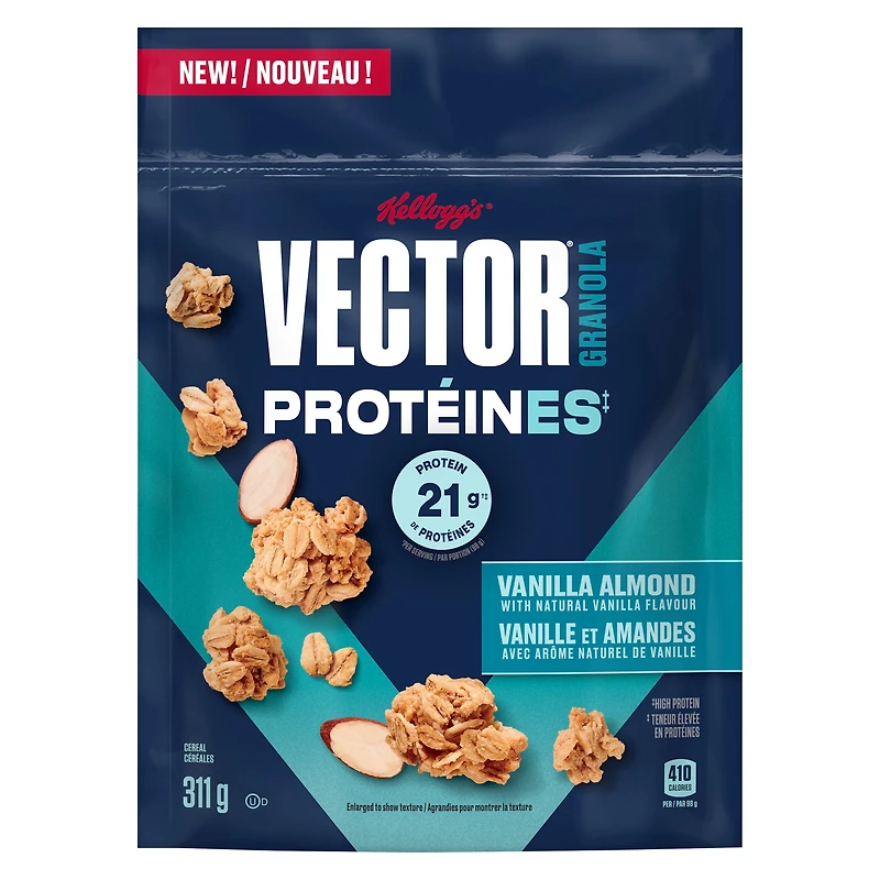 Vector Vanilla Almond Granola 311g, Vector Vanilla Almond Granola 311g