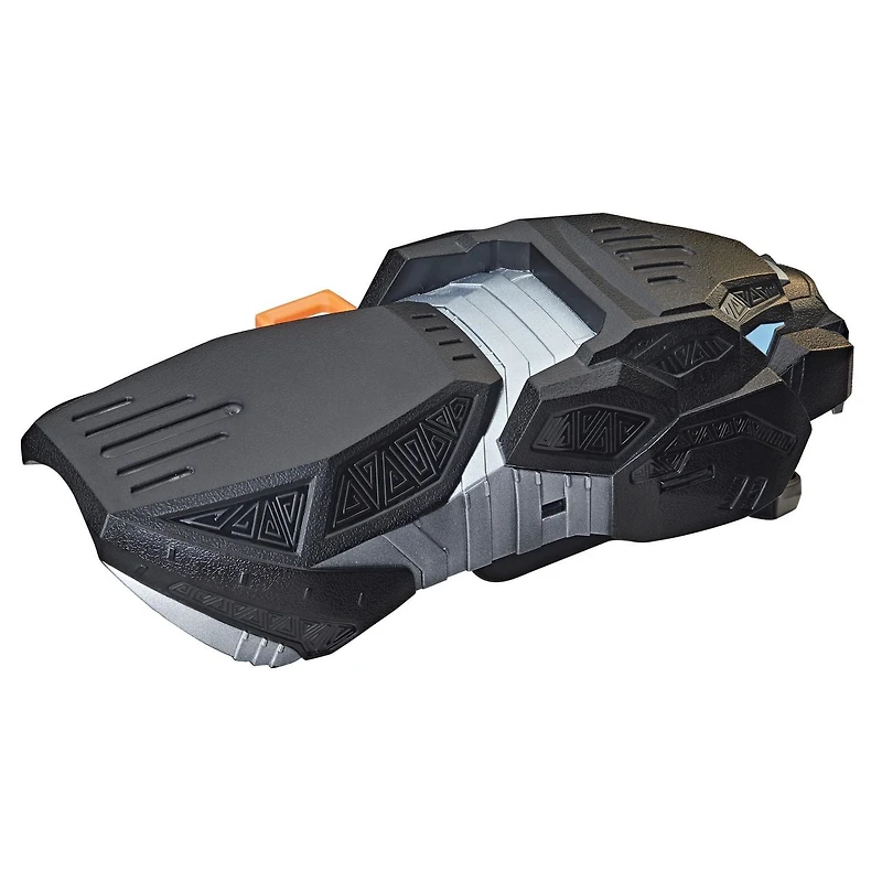 Marvel Black Panther, Gant de frappe Vibranium Nerf avec 3 fléchettes Nerf, jouet de super-héros