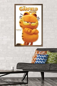 The Garfield Movie - Garfield Feature Series 24 Wall Poster with Magnetic Frame, 22.375" x 34"