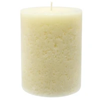 Hometrends 5" Bougie pilier parfumée vanille et bois de santal