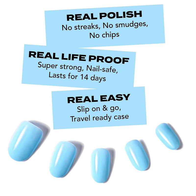 Hard Candy Nail Makeup, 24 press-on nails