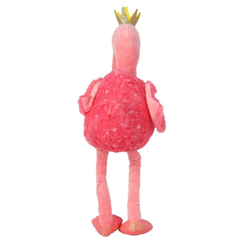 WAY TO CELEBTATE VALENTINE 15" PLUSH FLAMINGO-HOT PINK