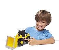 Cat Construction Tough Machines Toy Wheel Loader with Lights & Sounds, Yellow