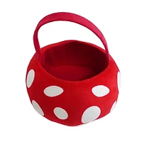 Panier en peluche