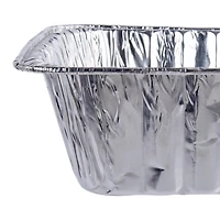 Luciano Housewares Rectangular Aluminum Foil Deep Roast Pan Set