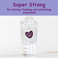Parent's Choice Breast Milk Storage Bags, Pack of 60, 175 mL
