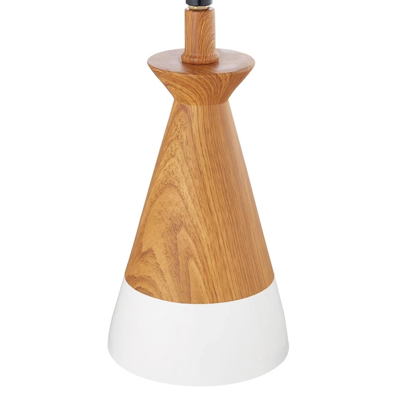 hometrends Table Lamp, 18 in., wood finish