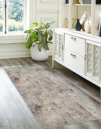 ECARPET Malia Tapis de Couloir pour Salon, Chambre, Salle A Manger, Entrée, Couloir et Plus Encore.