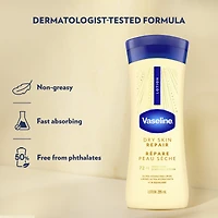 Vaseline Soin Intensif Réparation de la Peau Sèche Lotion pour le Corps