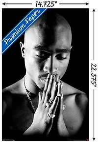 Tupac - Praying Wall Poster