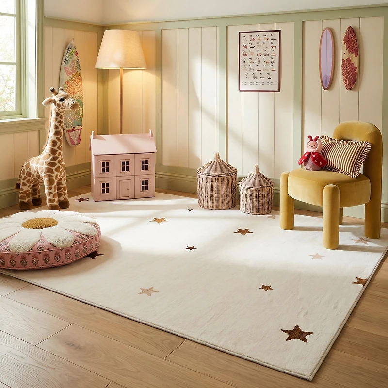 Tapis d'intérieur tapis de jeu étoiles pour enfants Rug Branch
