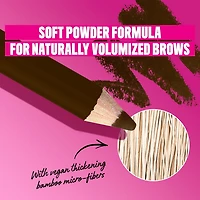 NYX Professional Makeup Powder Louder, Brow Pencil, 12HR Wear, Buildable Micro-Fibers