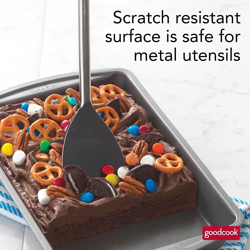 Goodcook Nonstick Biscuit/Brownie Pan, 7X11 inch