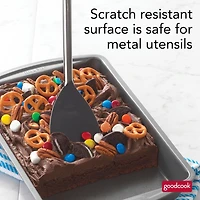 Goodcook Nonstick Biscuit/Brownie Pan, 7X11 inch