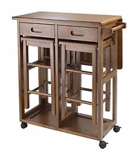 Winsome Suzanne 3-Pc Space Save Set, Natural
