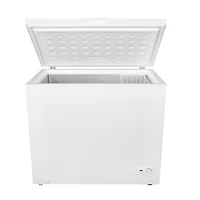 Kenmore Congélateur Coffre 8,7 pi³, 246L, Dégivrage Manuel, Couvercle à Charnière Équilibrée, Prêt pour le Garage, Blanc, Petit Congélateur