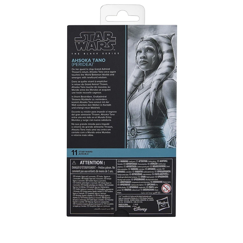 Star Wars The Black Serie, figurine de collection Ahsoka Tano (Peridea) (15 cm)