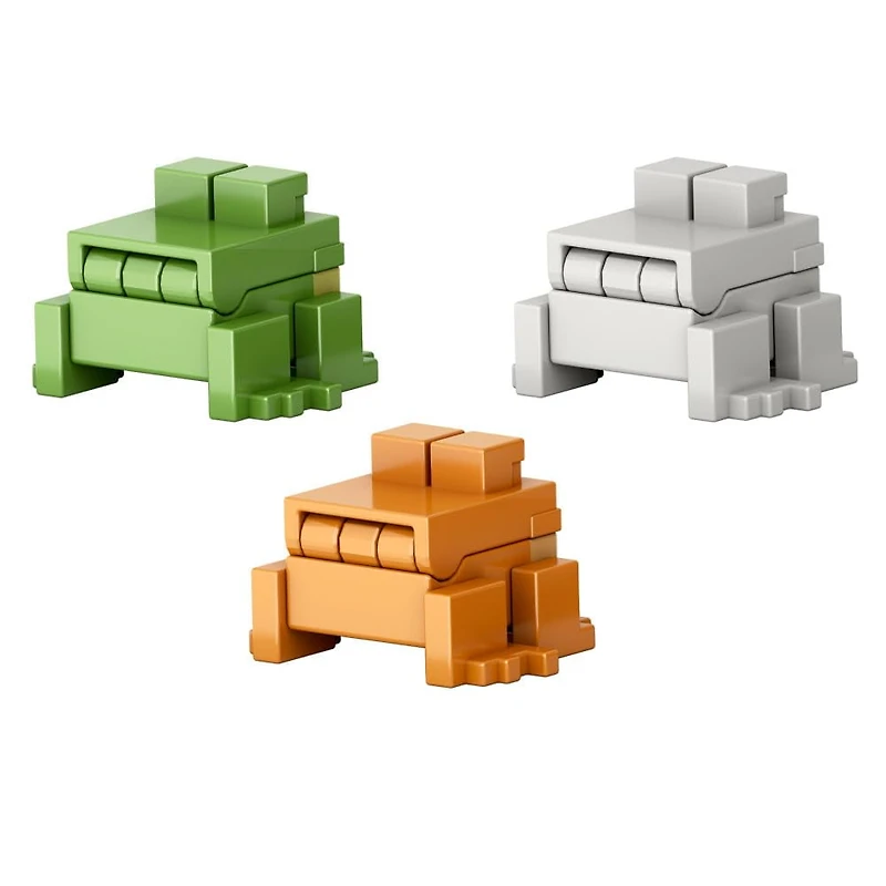 Minecraft Créer-Un-Bloc Grenouille Figurine