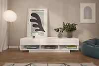 Stereo 3 Drawer 72-Inch TV Stand