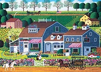Buffalo Games 300 Piece Tea by the Sea Puzzle