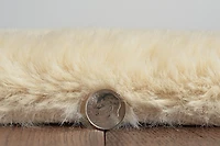 Maven Faux Rabbit Sand 8 ft. x 10 ft. Area Rug