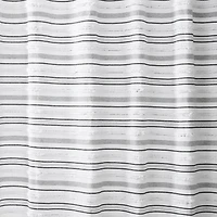 Rideau de douche Hometrends Graham à boucles tissées et matelassées, tissu lourd 70 po x 72 po