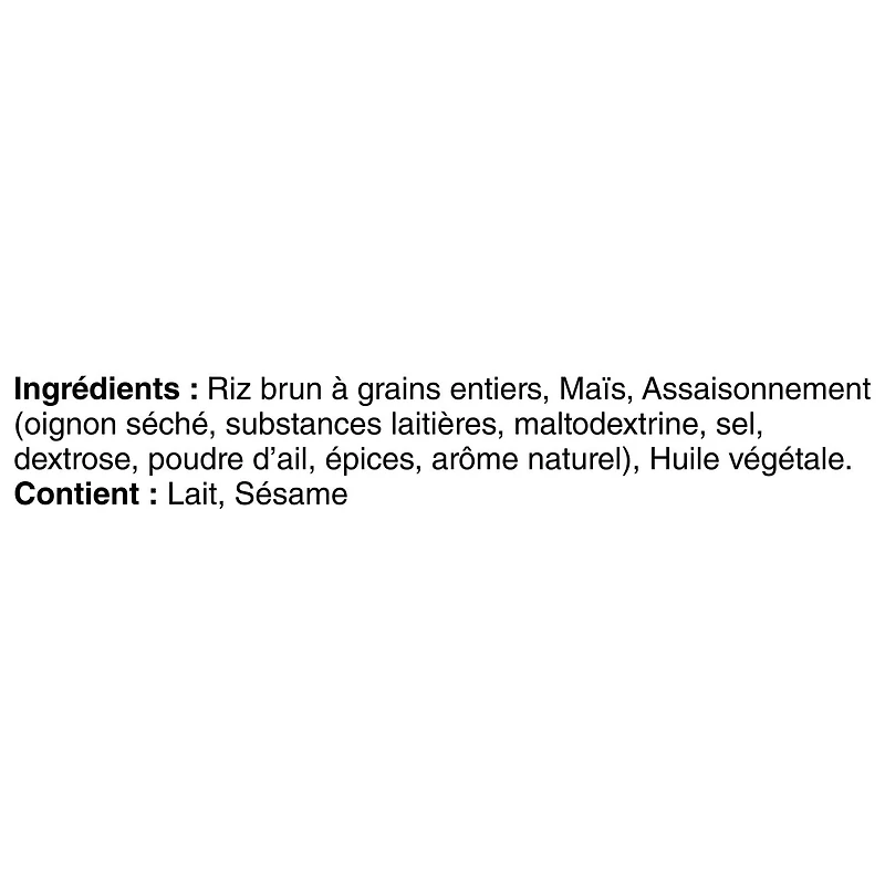 Quaker Crispy Minis Galettes de riz brun Toutes garnies