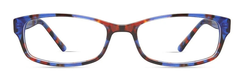 Hard Candy Womens Prescription Eyeglasses, Blue Magic, Blue Tortoise, 53-16-135