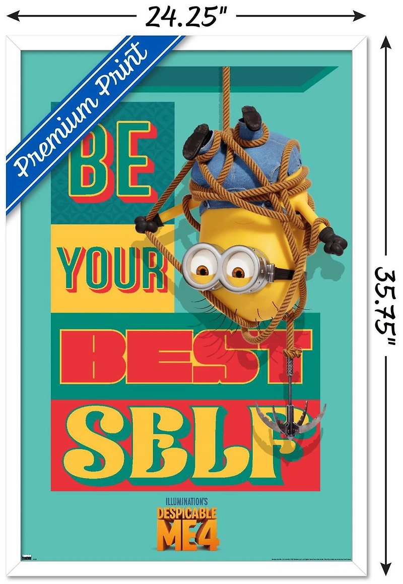 Illumination Despicable Me 4 - Best Self Wall Poster, 22.375" x 34"