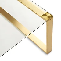 Home Gear Gold Coffee Table