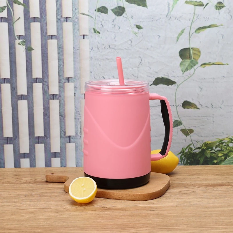 Mug Hydro Mainstays Bleu avec Couvercle, 50 onces 1 pièce