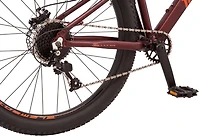 Mongoose Ardor mountain bike, 7 speeds, 27.5-inch wheels, maroon