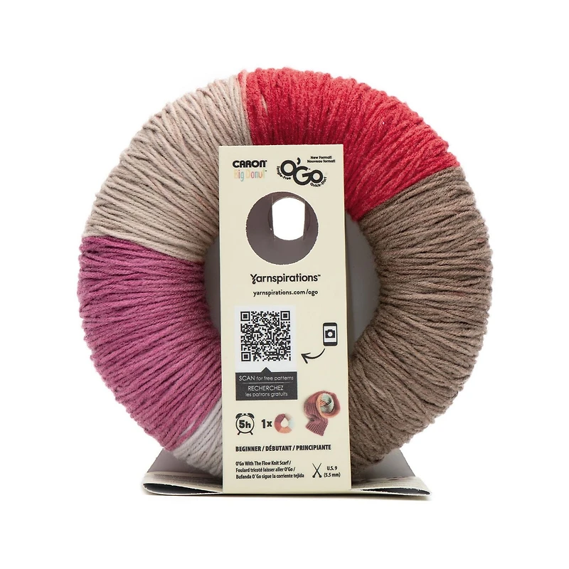 Caron® Big Donut O'Go™ #4 Moyen Acrylique Fil