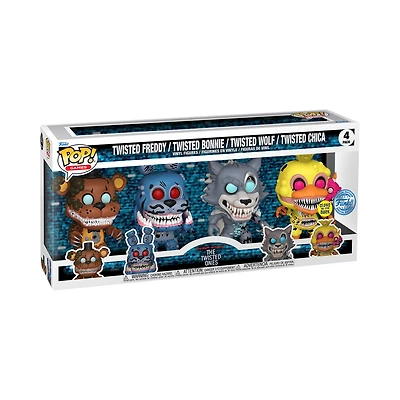 Funko Pop! Games: Five Nights At Freddy's - Twisted Ones 4PK