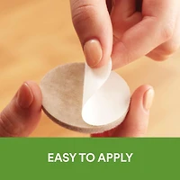 Patins en feutre ronds Scotch®, SP801-NA, beige, 2,54 cm (1 po), 16/paquet