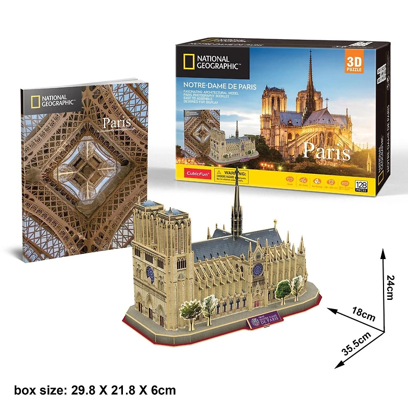National Geographic 3D Puzzle: Notre Dame De Paris